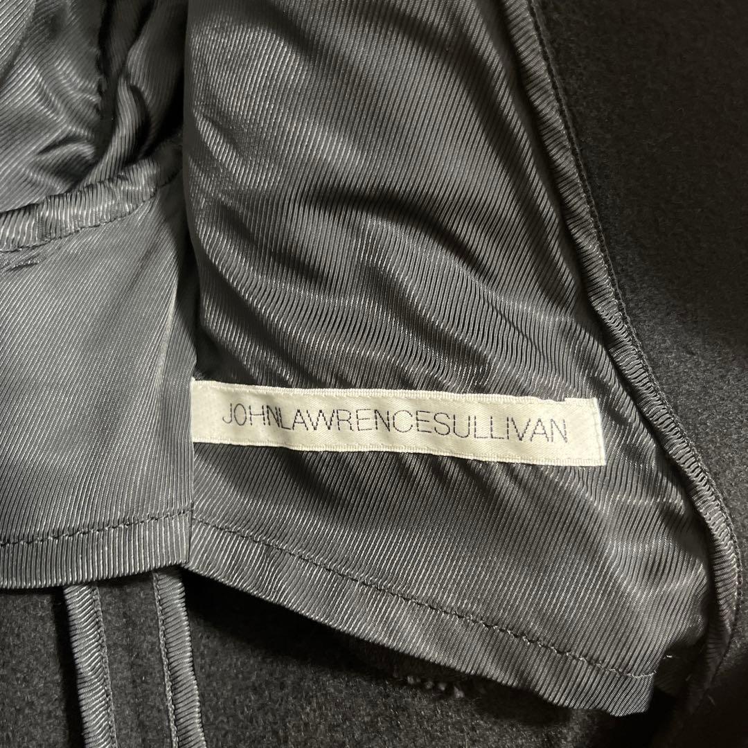 JOHN LAWRENCE SULLIVAN 黒 チェスターコート