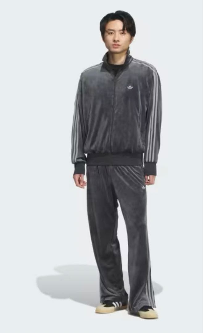 【新品】adidas ファイヤーバードベロア トラックジャケットXL　国内完売品