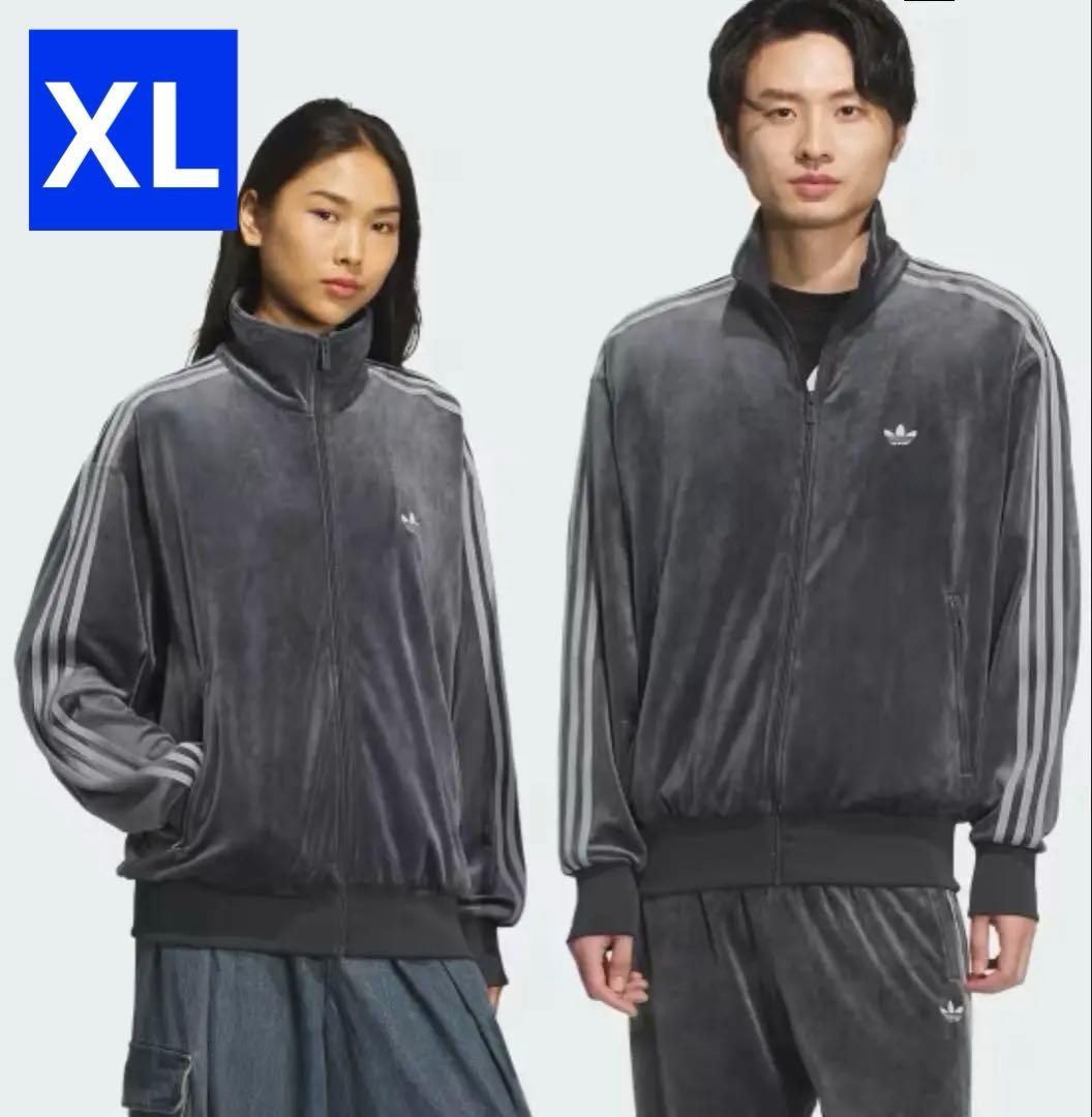 【新品】adidas ファイヤーバードベロア トラックジャケットXL　国内完売品