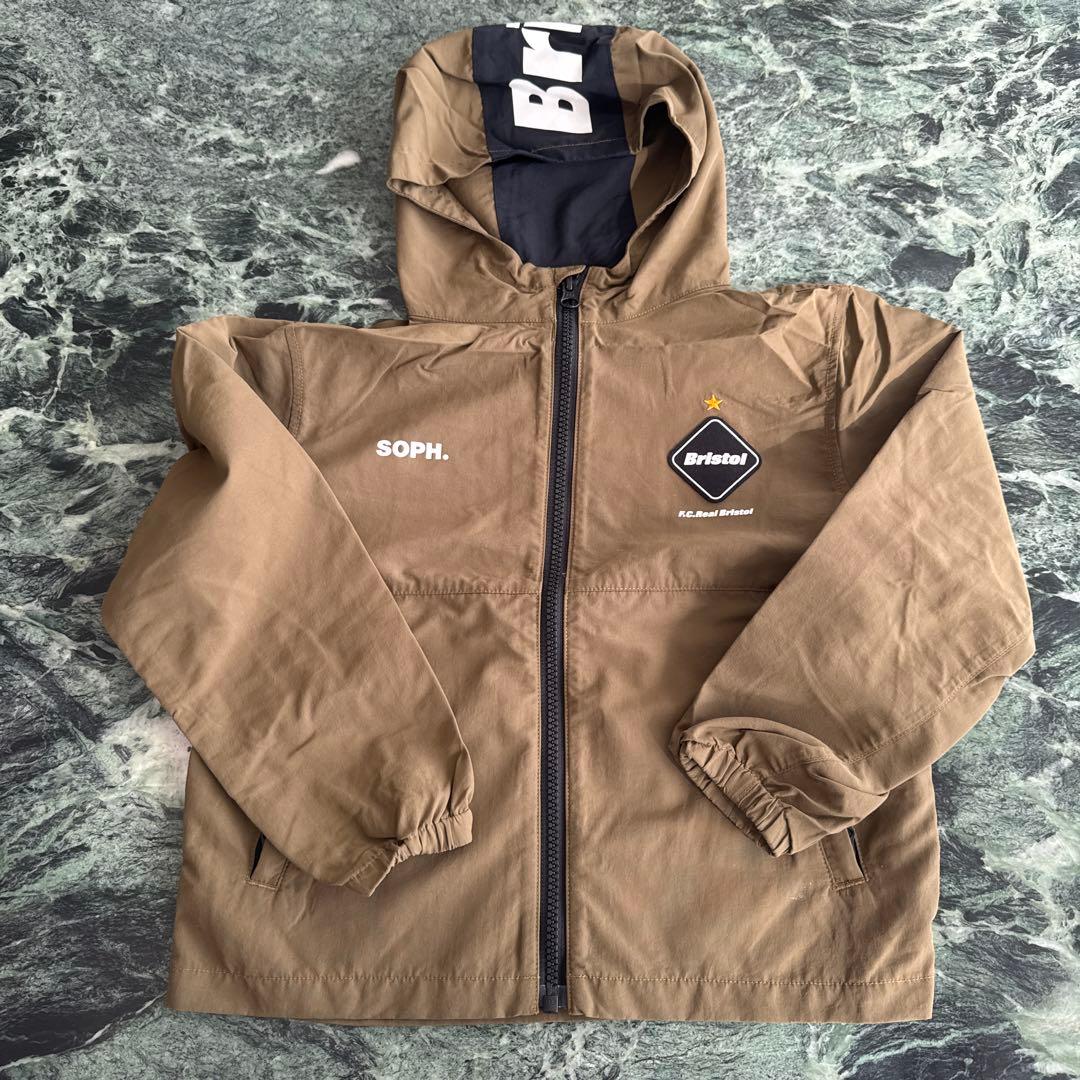 Bristol フード付きジャケット M ブラウン