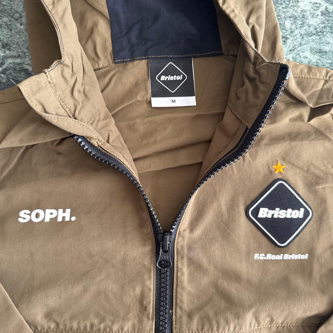 Bristol フード付きジャケット M ブラウン