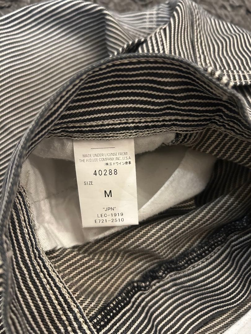 お洒落◎美品◎お洒落◎シルエット◎価格◎Lee ヒッコリー　ペインターパンツ