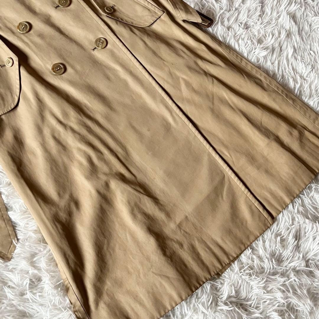 バーバリーズ 着丈113cm サイズS トレンチコート ノバチェック ベルト