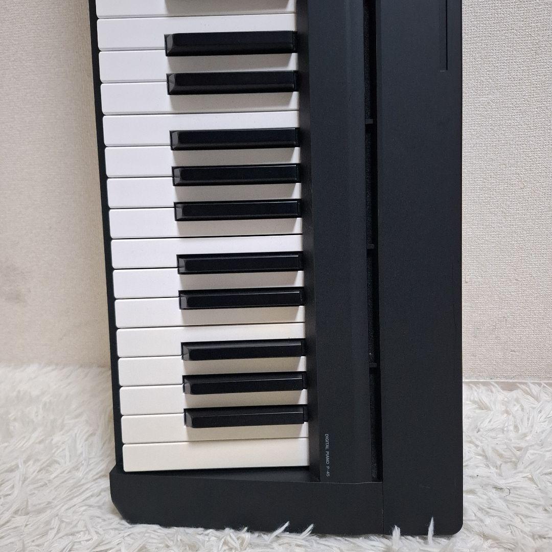 【状態良好】YAMAHA P-45 電子ピアノ キーボード 2021年製