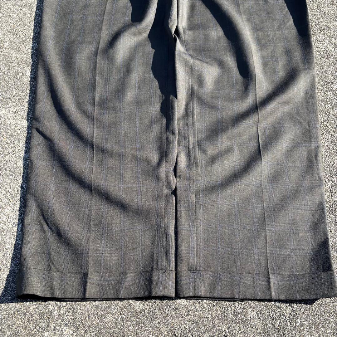 80s Ralph Lauren ウールスラックス ワイドパンツ ツータック