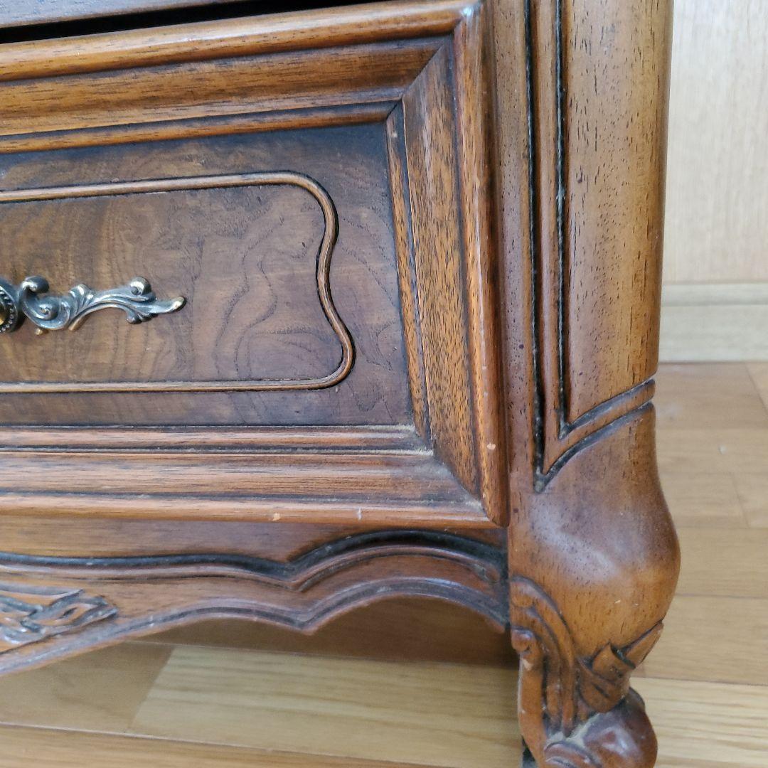 ☆nymmさん専用☆アンティーク　イタリア家具木製チェスト 5段 引き出し付き