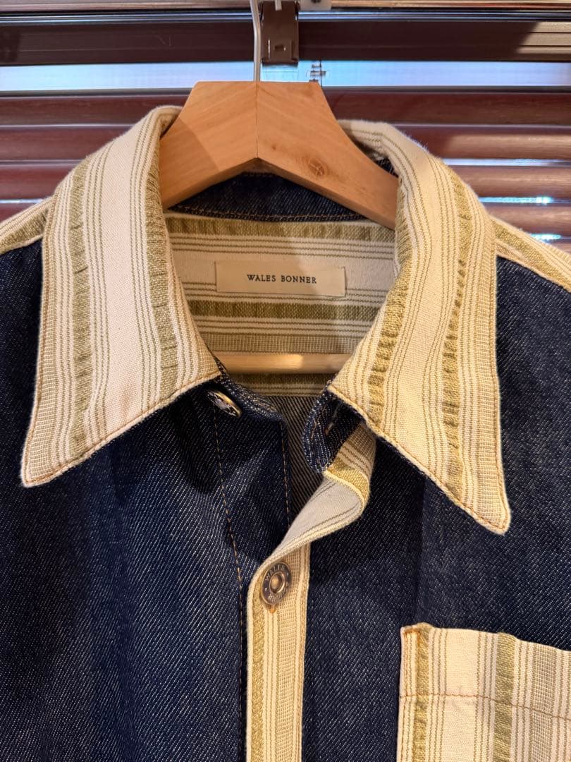 ジャケット・アウター wales bonner denim shirt