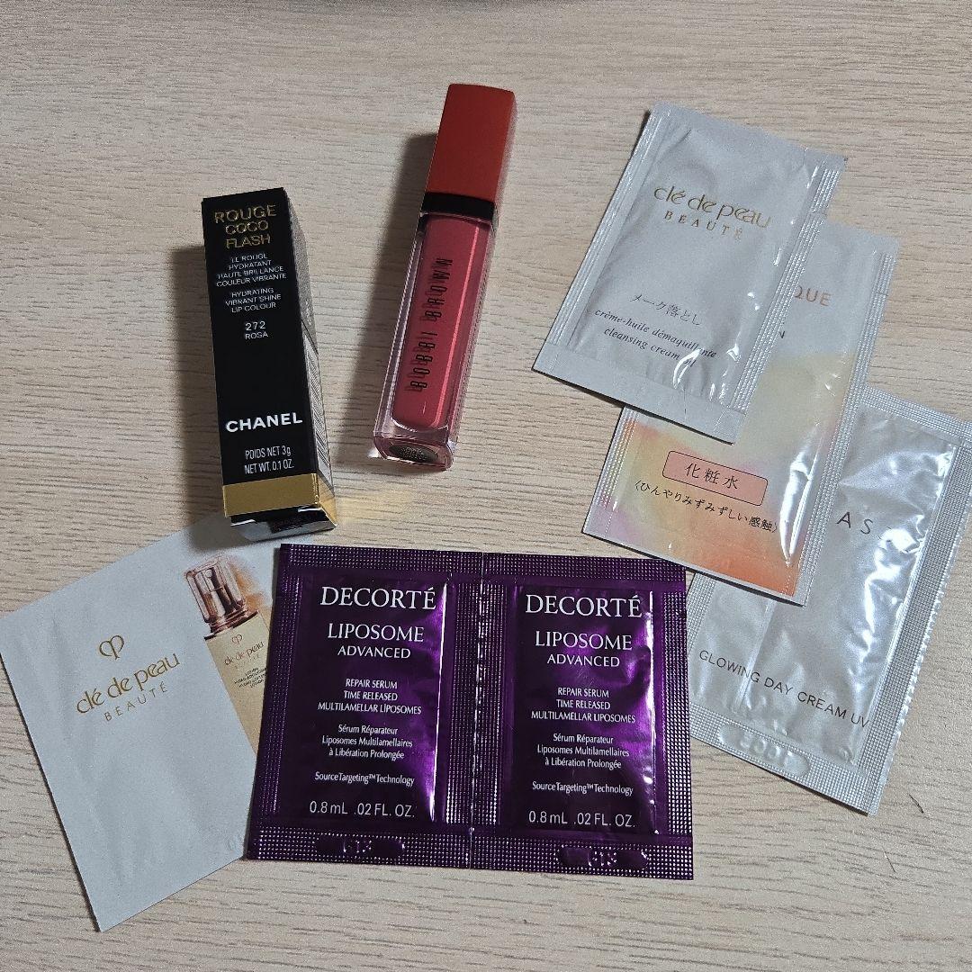 シャネル ルージュココフラッシュ272 ロザ　ボビイブラウン　グロス　サンプル