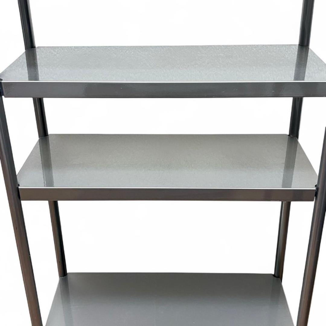 ステンレスワゴン キッチンワゴン ツールワゴン 4輪キャスター インダストリアル