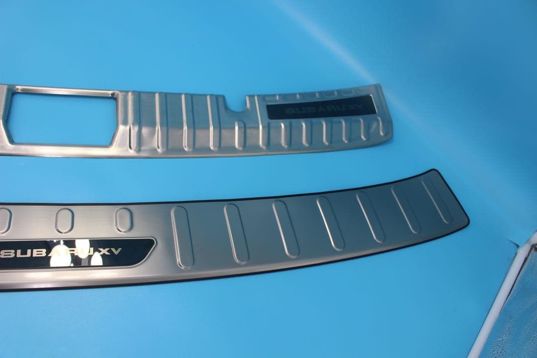 スバル XV GT系 リア内側＋外側バンパーステップガード【E92b】