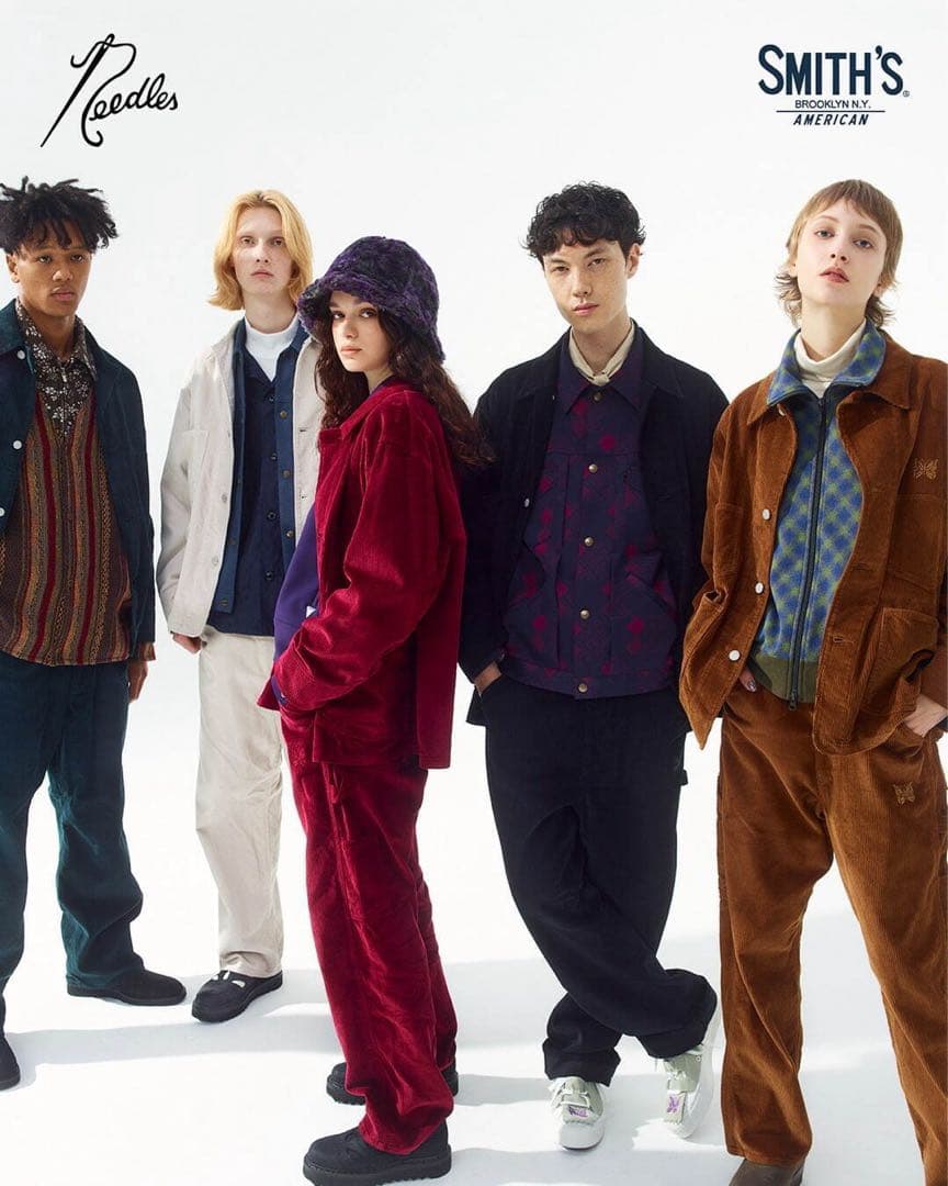 NEEDLES × SMITH’S COVERALL-CORDUROY