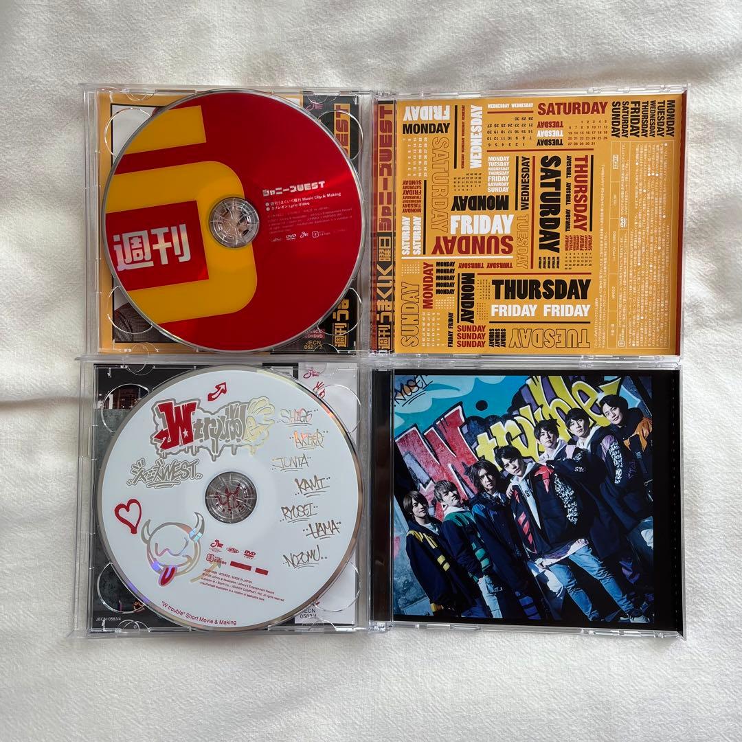 ジャニーズWEST WEST. シングル アルバム まとめ売り