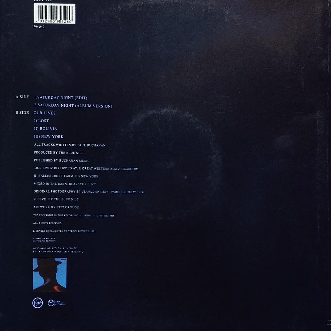 洋楽 Saturday Night(12\"single)/the blue nile