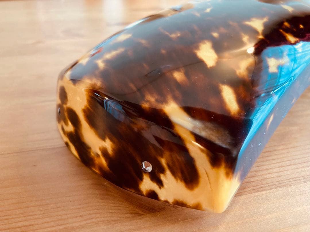 鼈甲 胴掛け 津軽三味線 5分大 美品 べっ甲