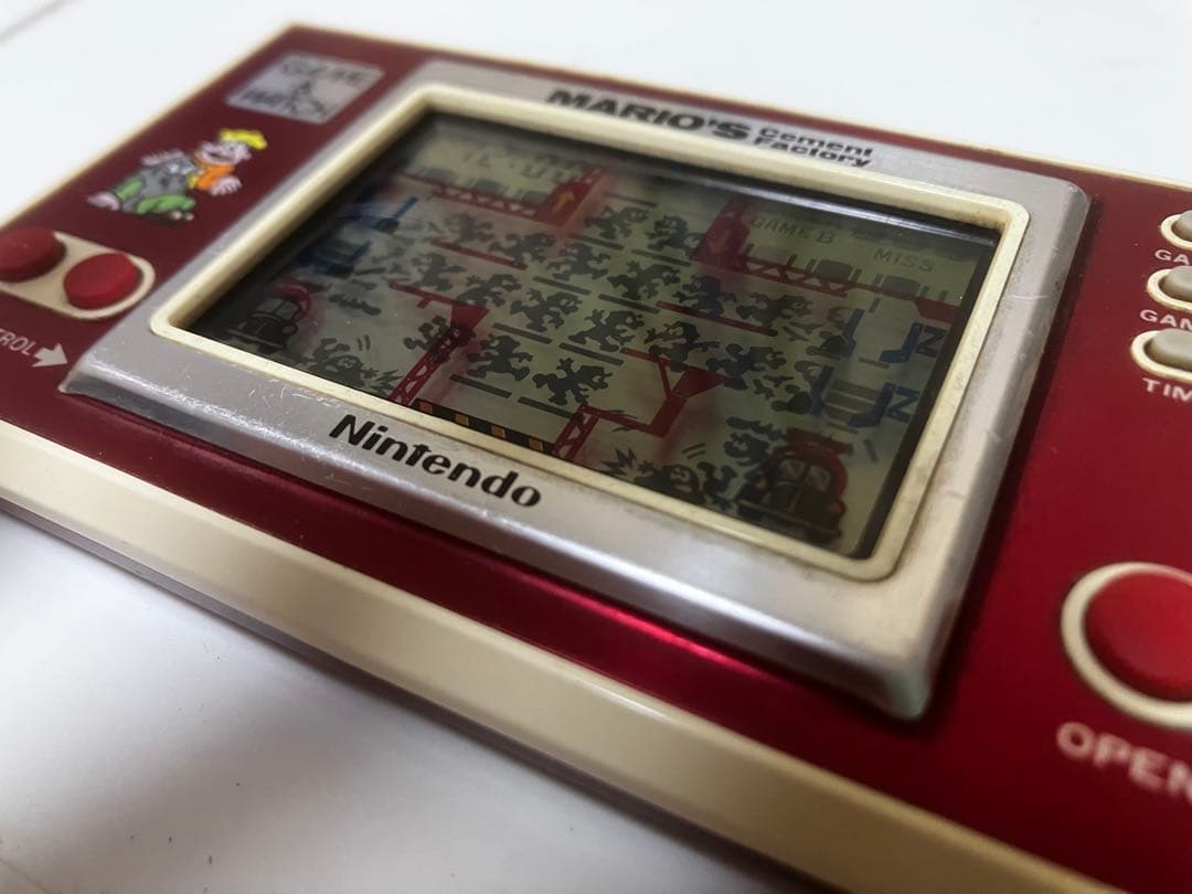 Game & Watch ゲームウォッチ マリオ セメントファクトリー