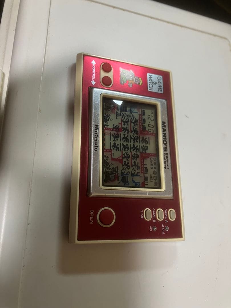 Game & Watch ゲームウォッチ マリオ セメントファクトリー