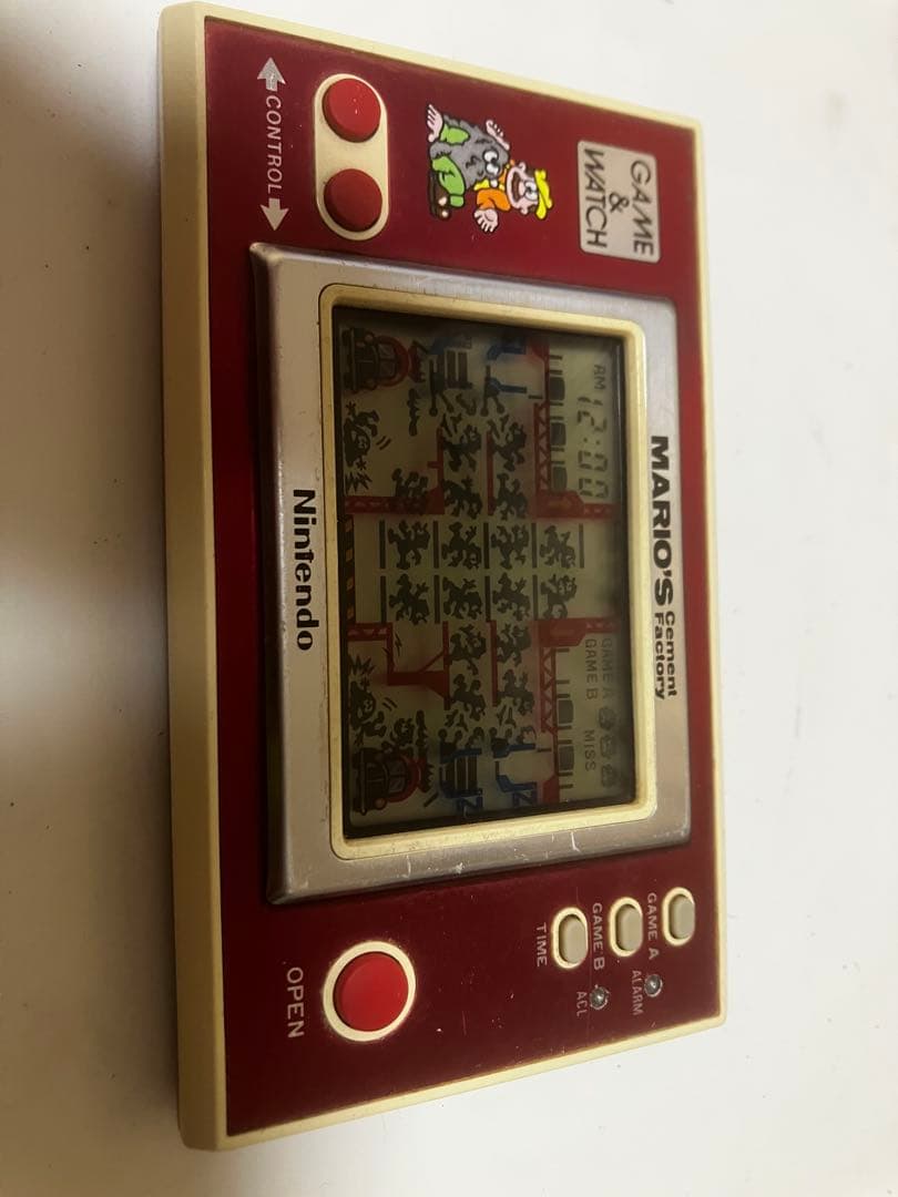 Game & Watch ゲームウォッチ マリオ セメントファクトリー