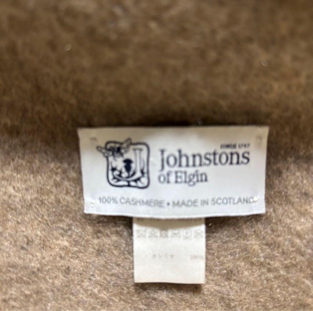 希少色✨Johnstons ジョンストンズ 大判ストール　オッター