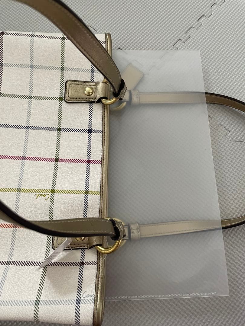 【新品未使用タグ付】COACHコーチ　トートバッグ A4