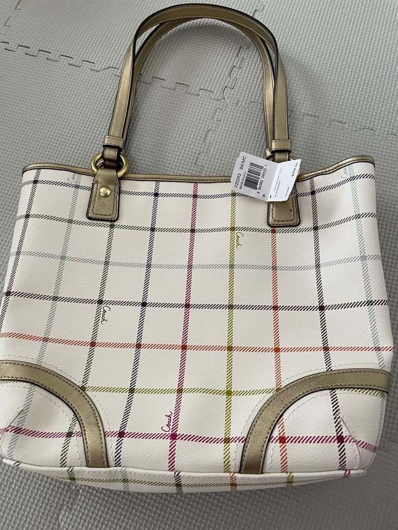 【新品未使用タグ付】COACHコーチ　トートバッグ A4