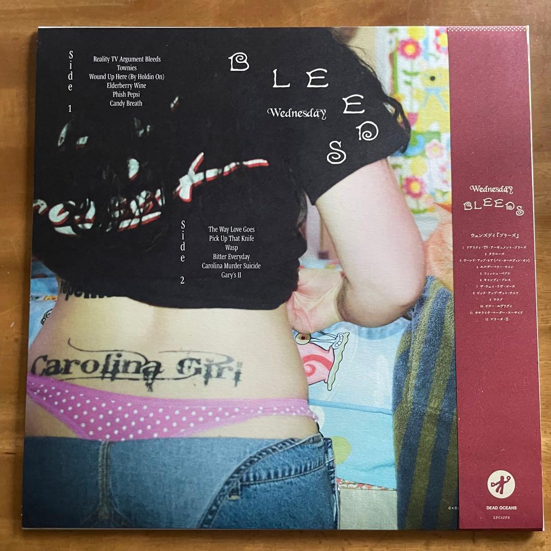 【BIG LOVE 限定盤】Wednesday BLEEDS レコードLP