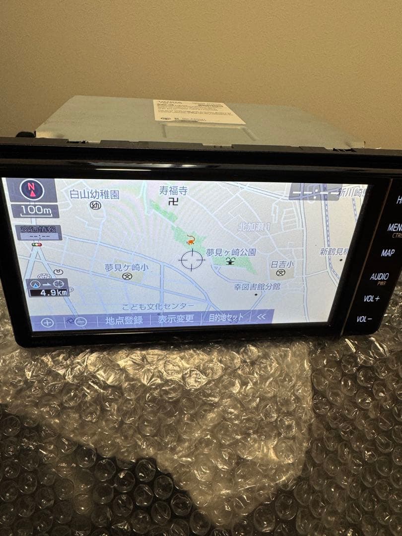 トヨタ純正ナビ　NSZT-W68T 地図SDカード付き2023年秋版