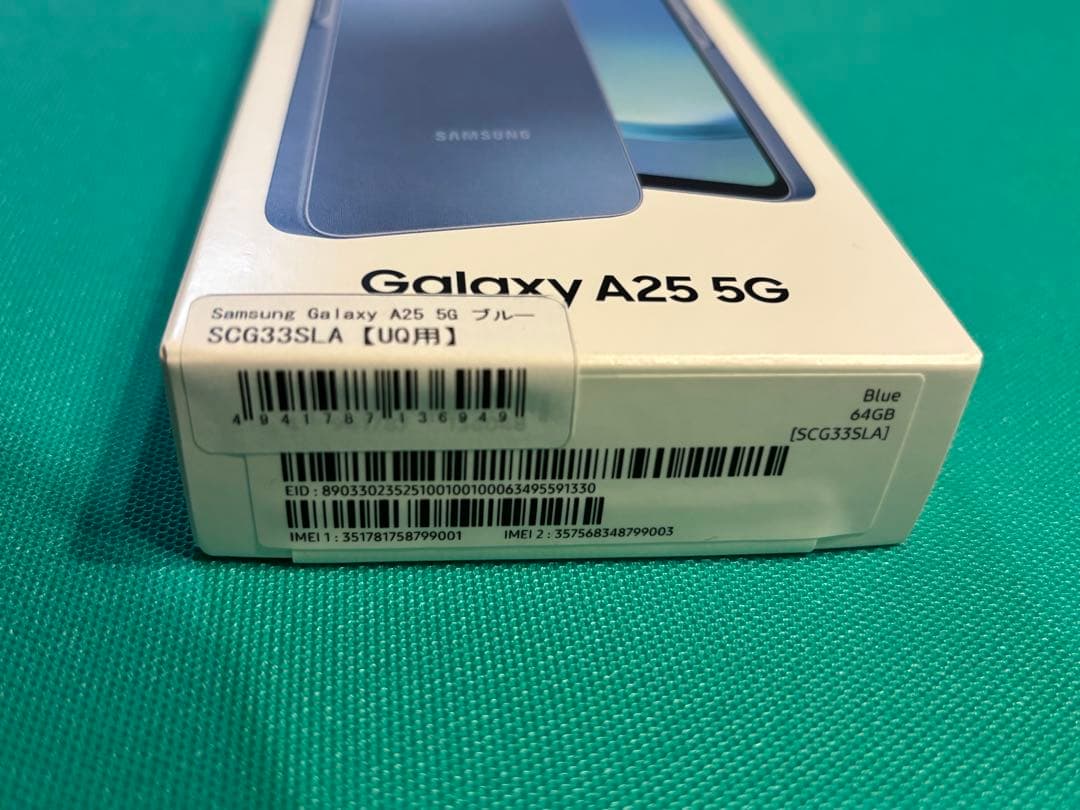 Samsung Galaxy A25 5G ブルー 64GB