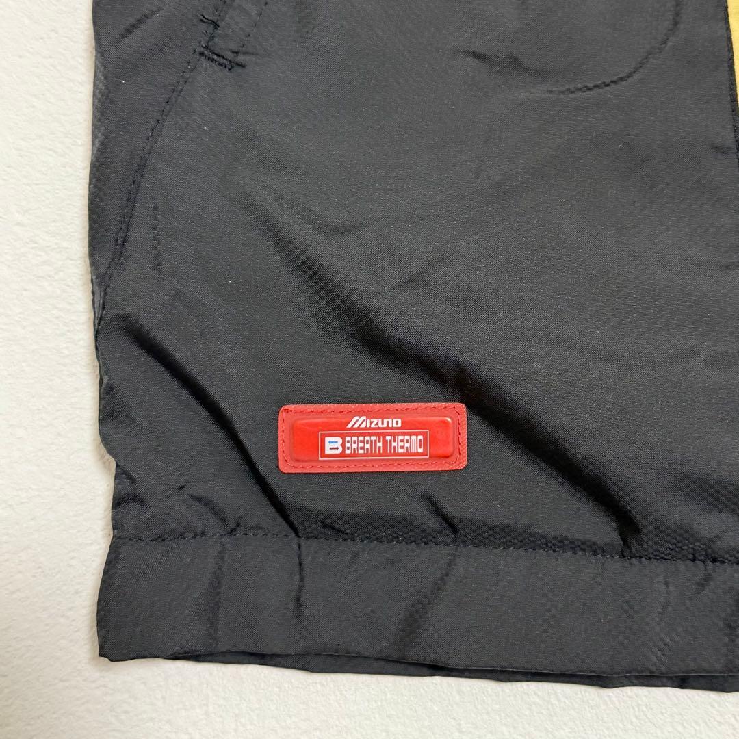 ✨美品✨MIZUNO ブレスサーモ ウインドブレーカー 上下 中綿 黒　金　XL