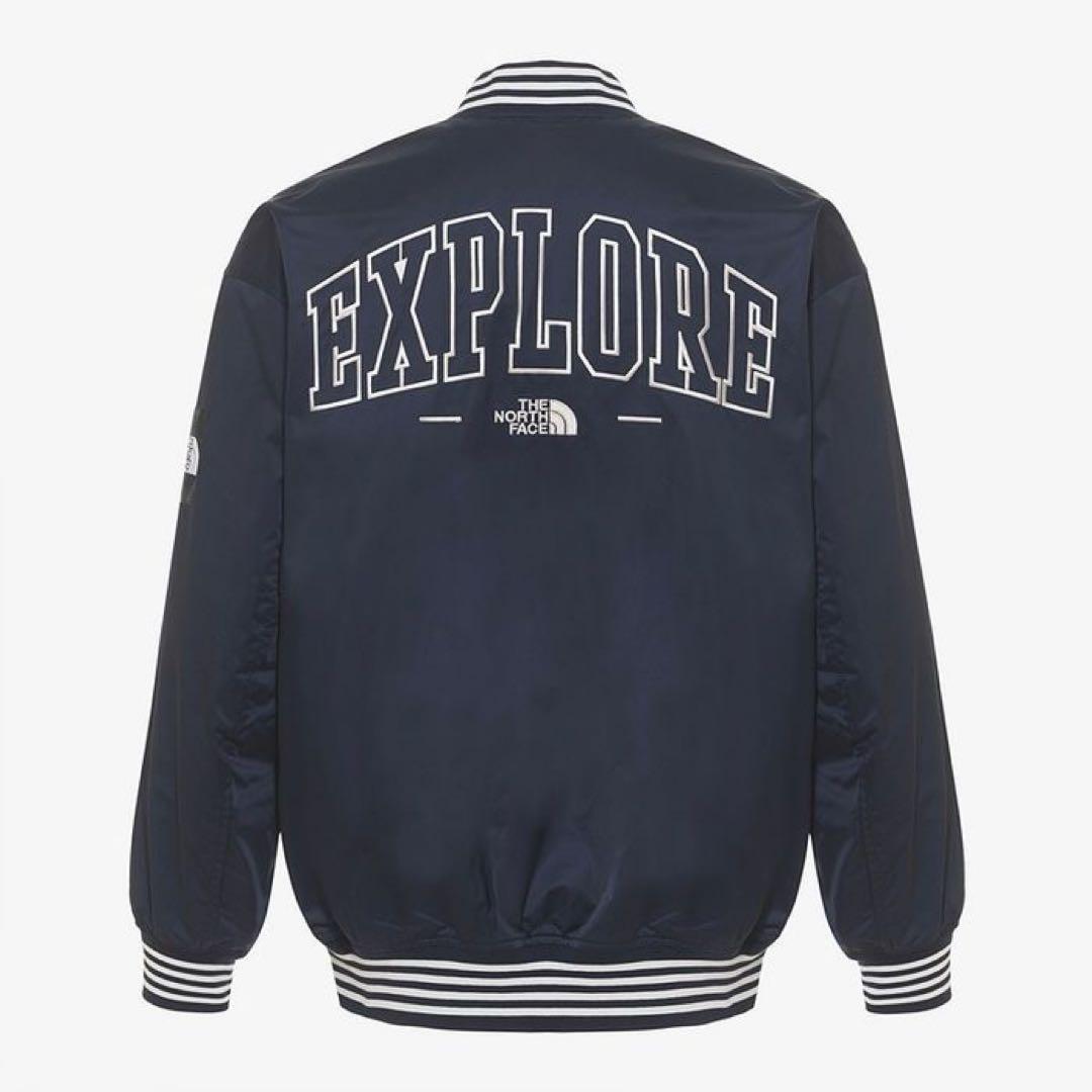 L ネイビー THE NORTH FACE スポーティボンバージャケット 韓国