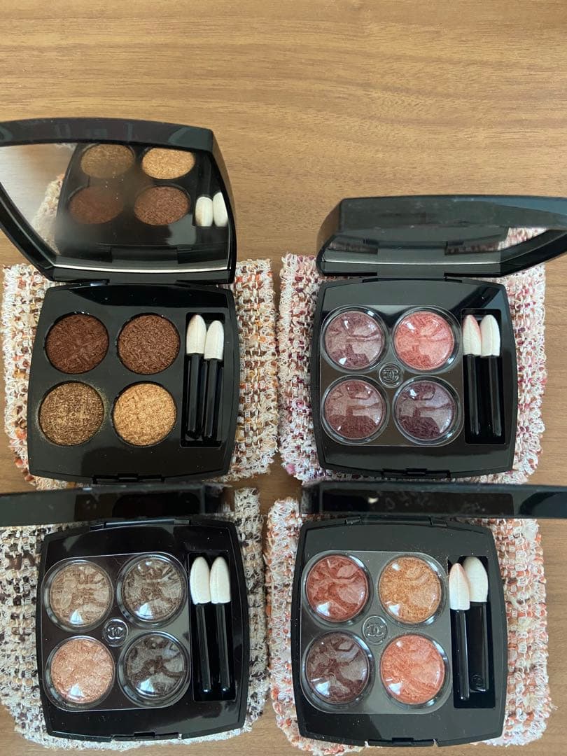 美品シャネル！オンブルツイード4パレットセット