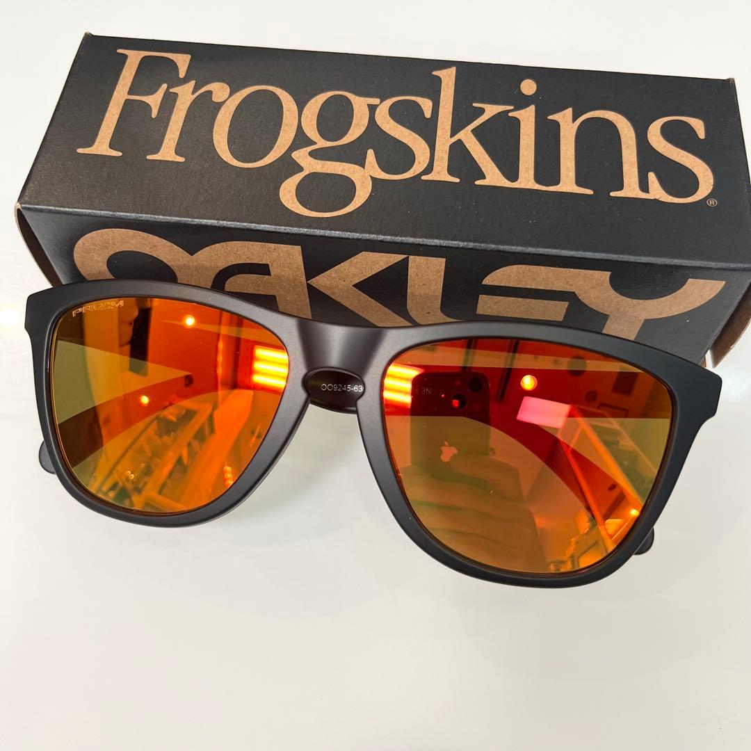 正規OAKLEYオークリーfrogskinsフロッグスキン9245 63アジアン