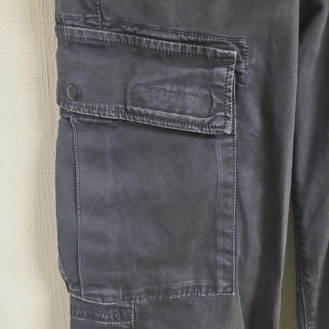 Stone  ストーンアイランドカーゴパンツ ブラック W28