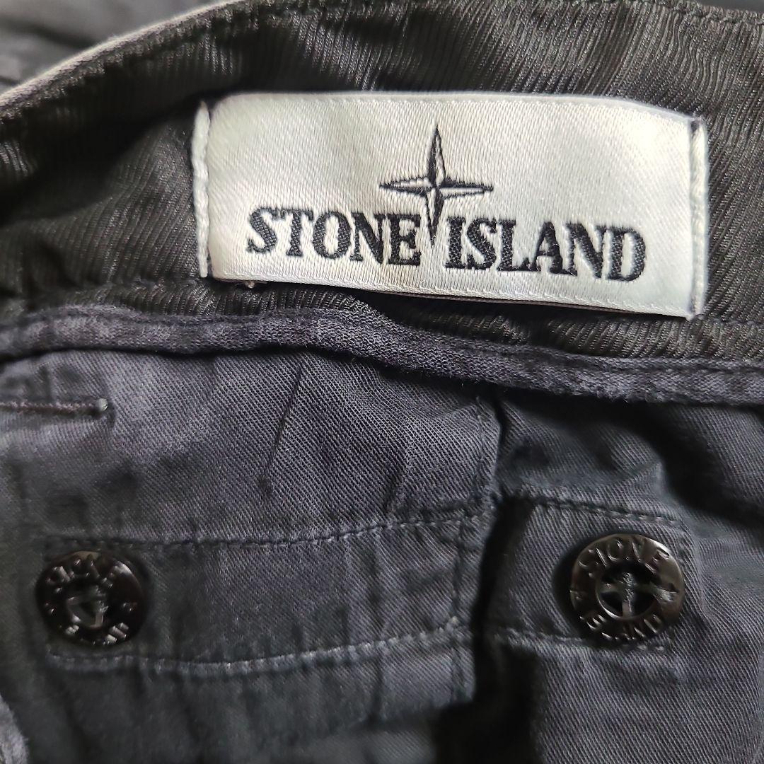 Stone  ストーンアイランドカーゴパンツ ブラック W28