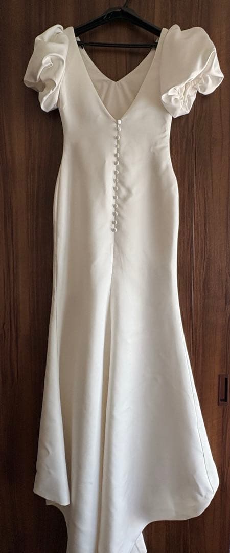 ドレスプロダクション (W253） パフスリーブ　ウェディングドレス