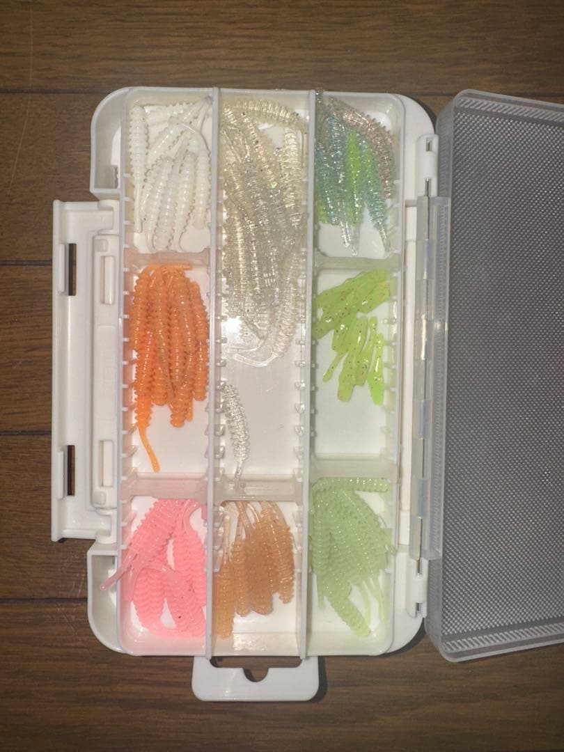 アジングワーム、ジグヘッドセット！