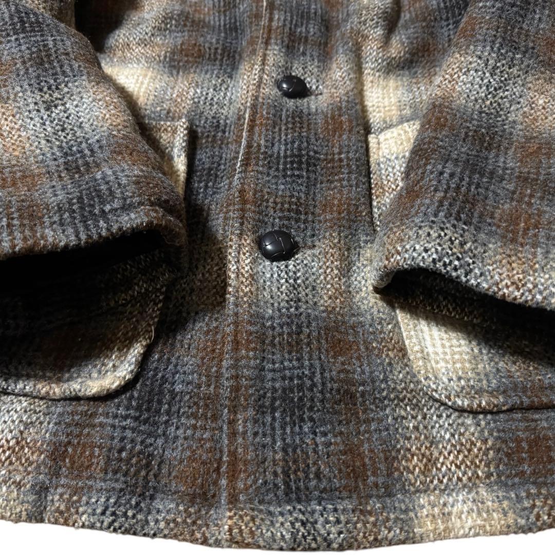 SANTA FE TRAIL USA製 襟コーズ オンブレジャケット Mサイズ