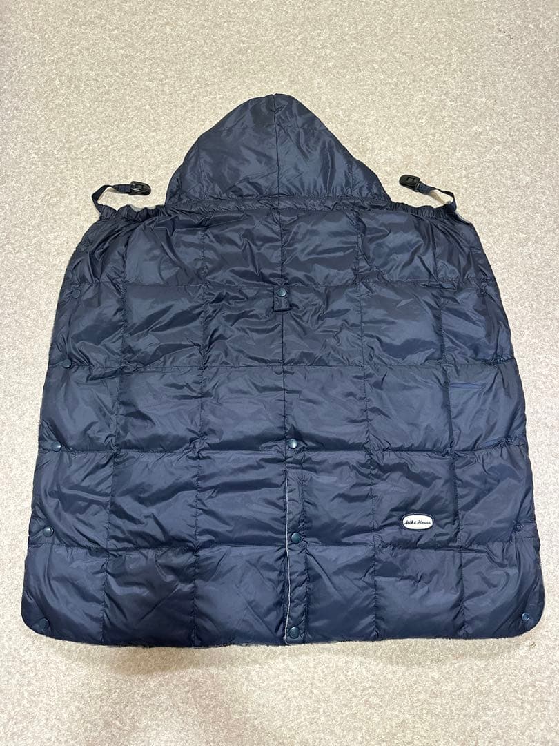 ミキハウス　防寒できる！５ＷＡＹダウンキャリーケープ