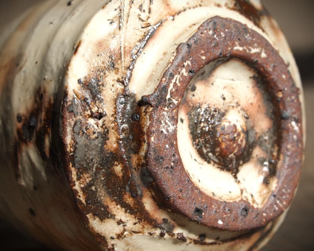 人気作家★辻村塊【師＆父：辻村史朗】★粉引湯のみA