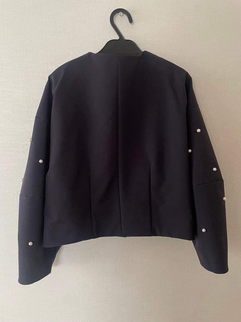 Gready Brilliant ノーカラー パール ジャケット