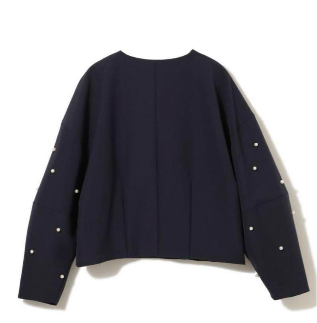 Gready Brilliant ノーカラー パール ジャケット