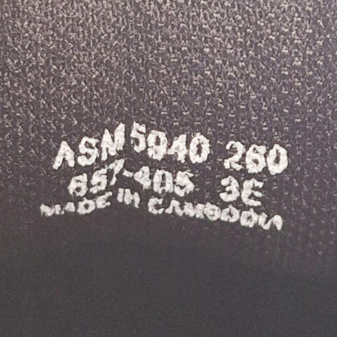 【新品】 アキレスソルボ 牛革 ゴム紐 スリッポン 26 メンズ 黒 3E