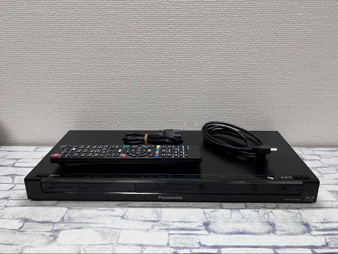 4K 1TB 2番組録画　パナソニック　BDレコーダー DMR-BWT660