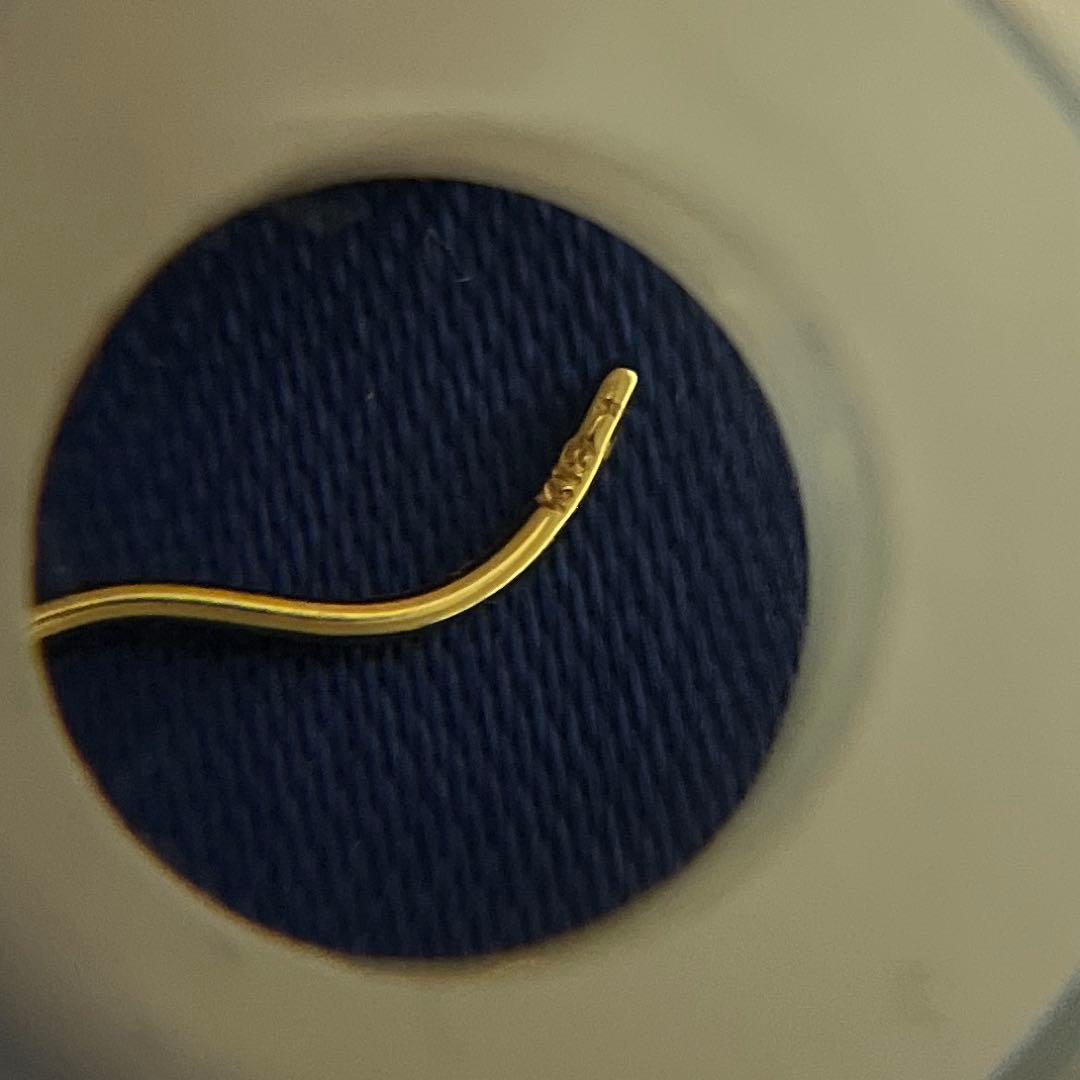 ヴァンドームベーシックチェーンピアス　K18