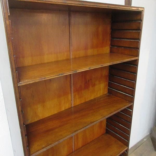 イギリス アンティーク 家具 ブックシェルフ ブックケース 本棚 6865d