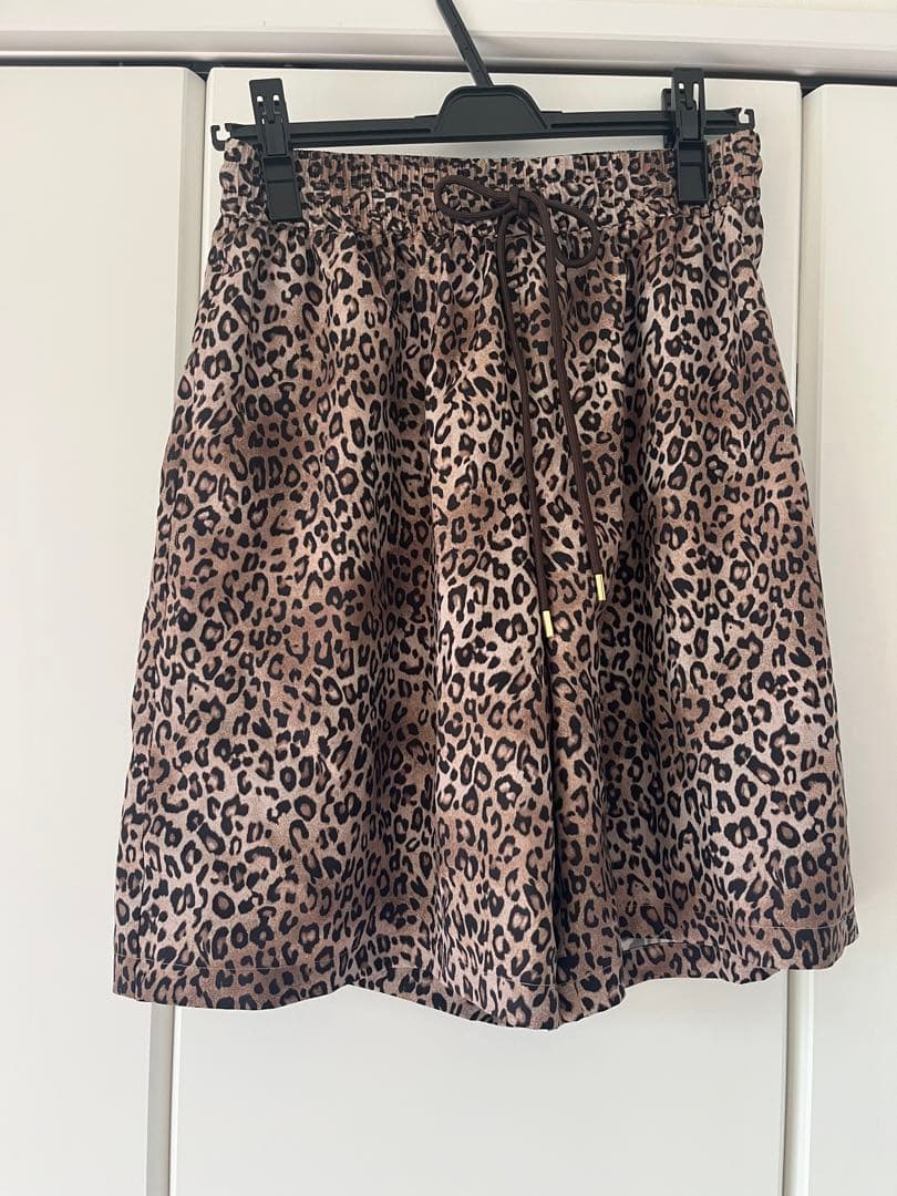 パンツ l'appartement Leopard Print Short Pants