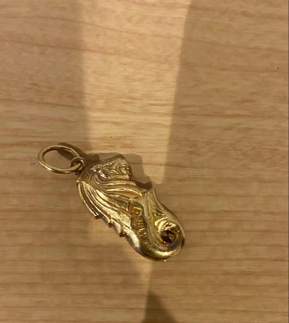 マーライオンの純金チャーム 18k イエローゴールド