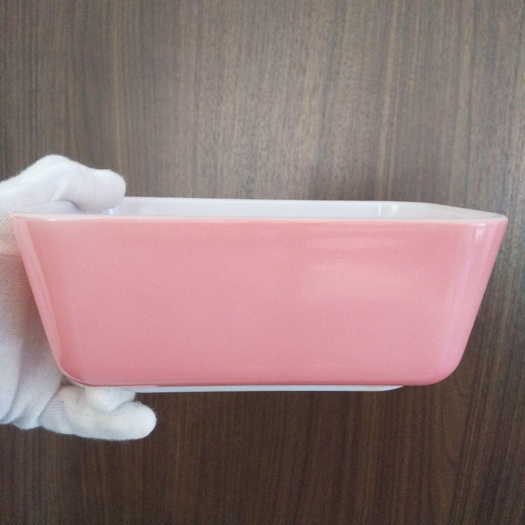 極美品 4点セット(蓋含む) オールドパイレックス レフ保存容器Ｍピンク&ブルー