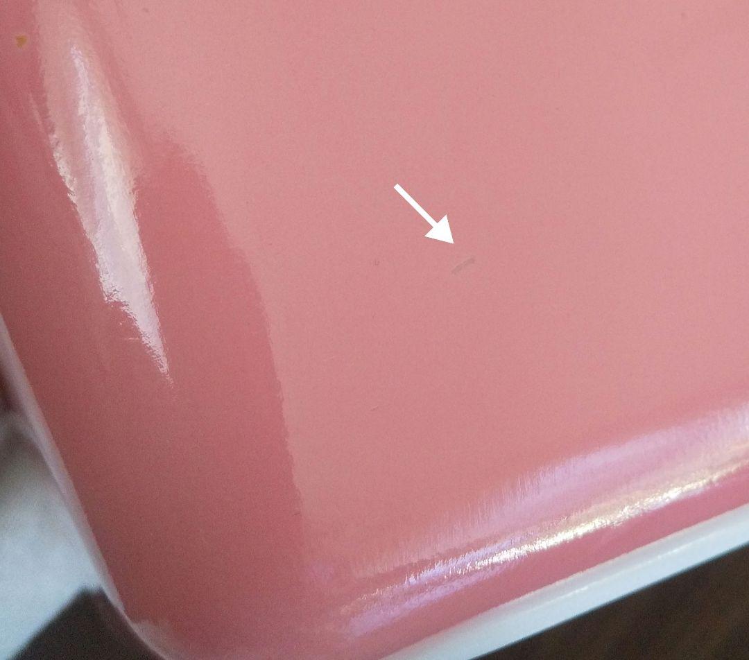 極美品 4点セット(蓋含む) オールドパイレックス レフ保存容器Ｍピンク&ブルー