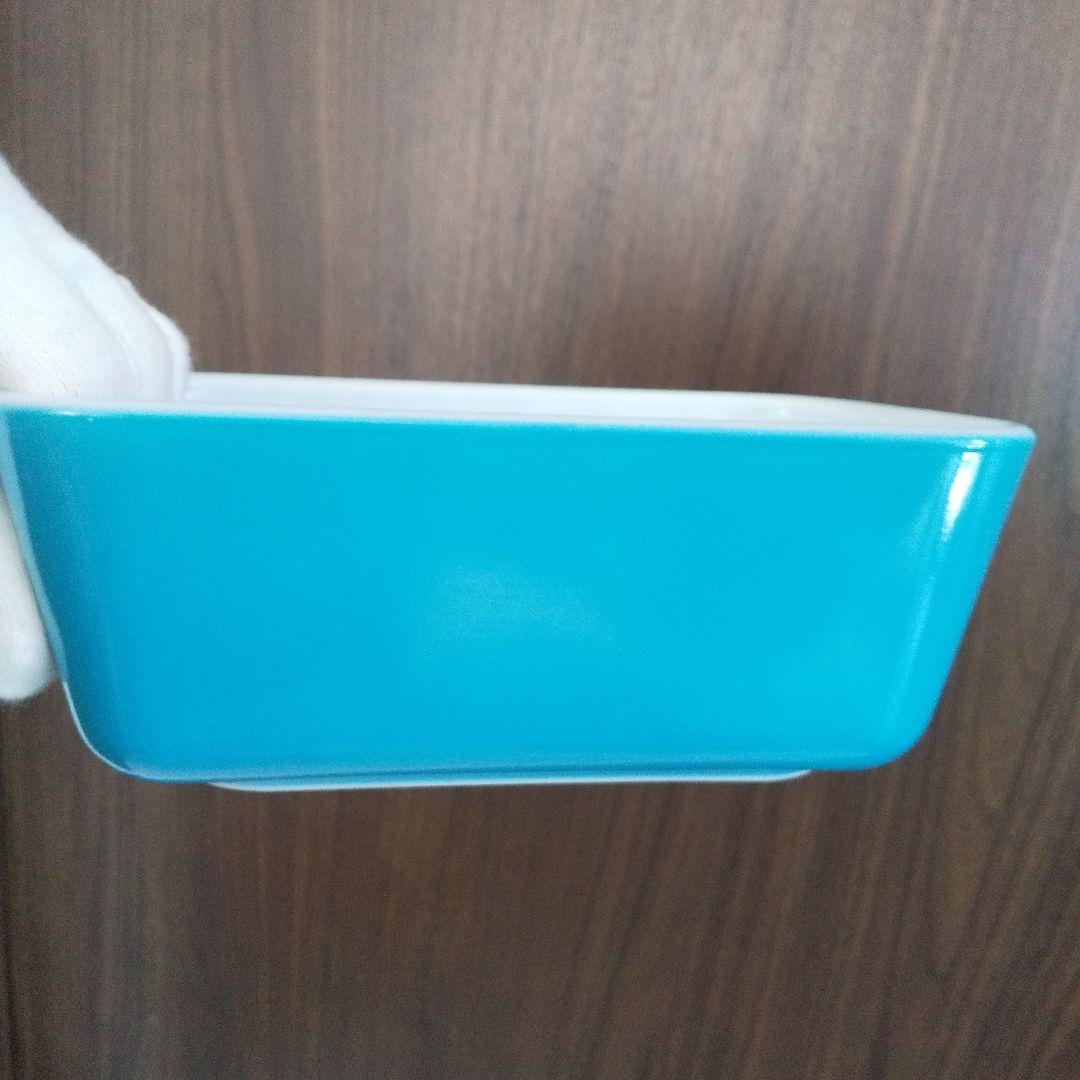 極美品 4点セット(蓋含む) オールドパイレックス レフ保存容器Ｍピンク&ブルー