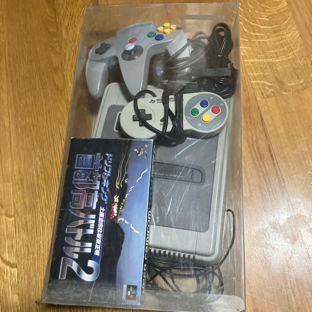 スーパーファミコン　ソフト、コントローラー付き